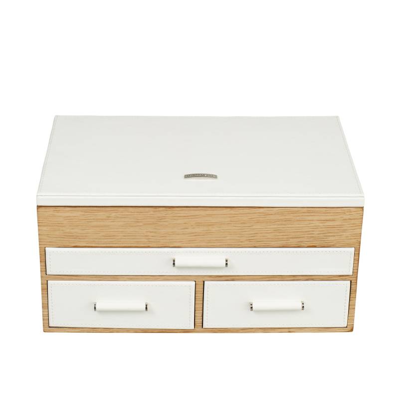Windrose - Windrose Schmuckkasten mit Schubläden Wood creme von Windrose