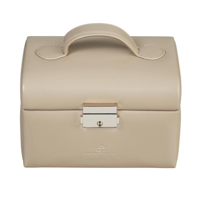 Windrose - Windrose Schmuckkoffer klein Merino Moda beige Beige von Windrose