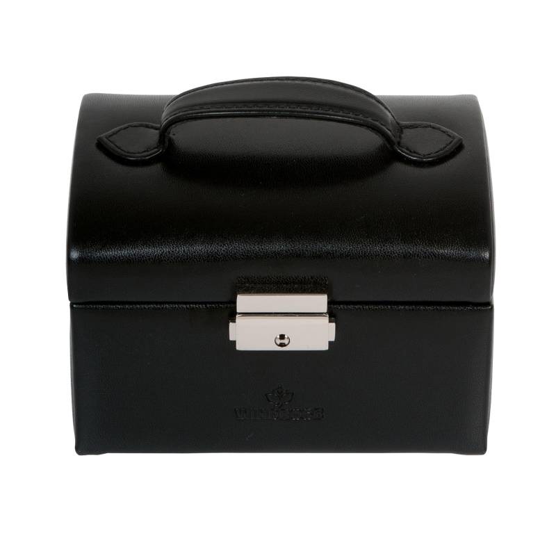 Windrose - Windrose Schmuckkoffer klein Merino Moda schwarz schwarz/rot - Gr. - S von Windrose