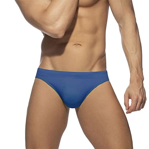 Windsfinr Herren Einfarbig Badehose Slip Schnelltrocknend Schwimmhose Wassersport Bademode Abnehmbares Pad Schwimm Enganliegend Badeslip Windsfinr Herren Einfarbig Badehose Slip Schnelltrocknend Schwimmhose Wassersport Bademode Abnehmbares Pad Schwimm Enganliegend Badeslip von Windsfinr