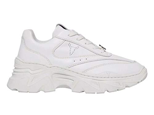 Craze Brave White Sneaker, Weiß - weiß - Größe: 41 EU von Windsor Smith