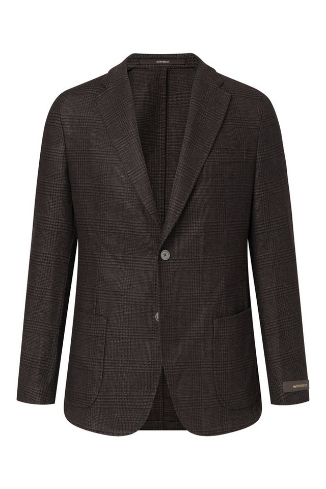 Windsor Baumwollsakko Shaped-Fit Sakko Giro - Gerade von Windsor
