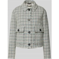 Windsor Blazer aus Schurwoll-Mix mit Knopfleiste in Offwhite, Größe 40 von Windsor