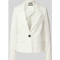 Windsor Blazer mit Viskose-Anteil und Reverskragen in Offwhite, Größe 38 von Windsor