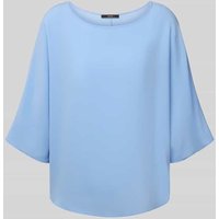 Windsor Blusenshirt mit U-Boot-Ausschnitt in Hellblau, Größe 46 von Windsor