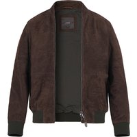 Windsor Herren Lederblouson braun Ziegenvelours unifarben von Windsor