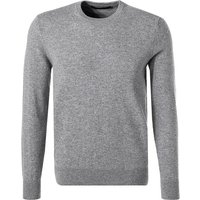 Windsor Herren Pullover grau Kaschmir unifarben von Windsor