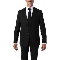 Windsor Herren Sakko schwarz Schurwoll-Stretch von Windsor