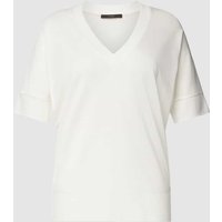 Windsor T-Shirt mit V-Ausschnitt in Offwhite, Größe 44 von Windsor