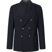 Windsor Ungefüttertes Zweireiher-Sakko mit Stretch, Reda Flexo, Shaped Fit in 56 von Windsor