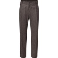 Windsor Wollhose mit Struktur und Bundfalte, Shaped Fit in 26 von Windsor