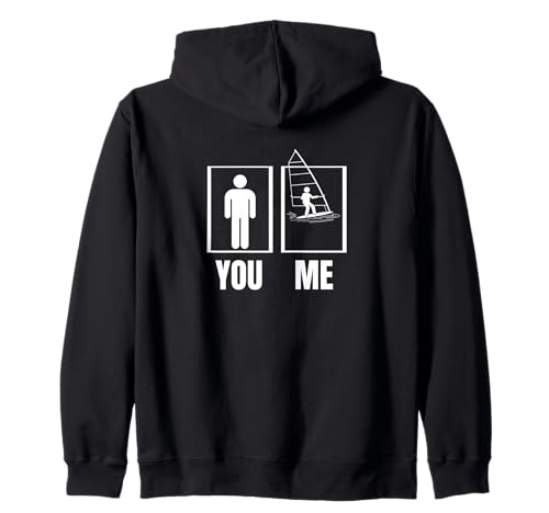 Stolzer Windsurfer Lustige Männer Windsurfen Kapuzenjacke Stolzer Windsurfer Lustige Männer Windsurfen Kapuzenjacke von Windsurf Gifts For Men And Women