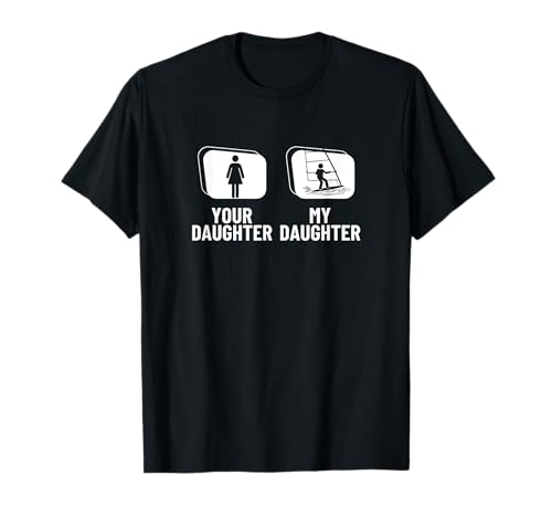 Windsurfer Deine Tochter Meine Tochter Mama Lustiges Windsurfen T-Shirt Windsurfer Deine Tochter Meine Tochter Mama Lustiges Windsurfen T-Shirt von Windsurf Gifts For Men And Women
