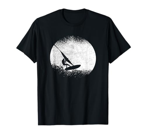 Windsurfen Surfbrett Surfen Wellen Vollmond Windsurfer T-Shirt Schwarz Unisex Klein EU S Kurzarm Klassische Passform Polyester 100% Casual Surfing T-Shirt Frauen Weihnachten Geburtstag Windsurfen Surfbrett Surfen Wellen Vollmond Windsurfer T-Shirt Schwarz Unisex Klein EU S Kurzarm Klassische Passform Polyester 100% Casual Surfing T-Shirt Frauen Weihnachten Geburtstag von Windsurfen Surfbrett Windsurf Urlaub Surfen Wellen