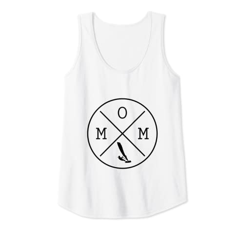 Damen Windsurfing Mom Mutter Mama Windsurferin Windsurfen Surfen Tank Top von Windsurfen Surfen Windsurf Outfit Frauen Muttertag