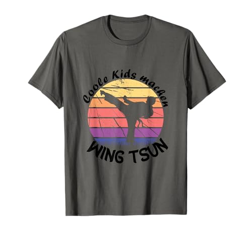 Coole Kids machen Wing Tsun | Kampfkunst Training Wing Tsun T-Shirt von Wing Chun Kampfsport Training Bekleidung Herren