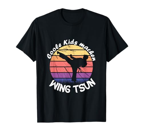 Coole Kids machen Wing Tsun | Kampfkunst Training Wing Tsun T-Shirt von Wing Chun Kampfsport Training Bekleidung Herren