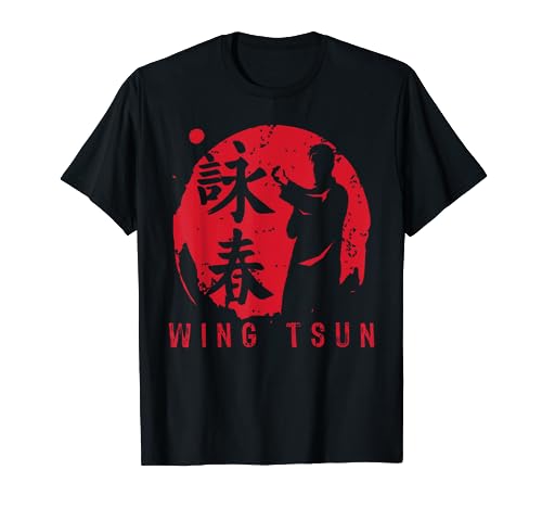 Wing Chun Training - Kampfsport T-Shirt für Erwachsene Männer - Schwarz, S - Klassische Passform, Kurzarm Wing Chun Training - Kampfsport T-Shirt für Erwachsene Männer - Schwarz, S - Klassische Passform, Kurzarm von Wing Chun Training