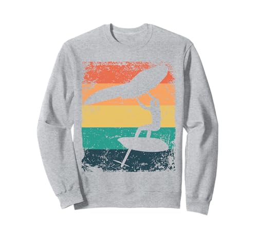 Wing Foil Wingsurfing Retro-Foil Wing für Herren Sweatshirt von Wing Foiling Equipment for Wing Surfing
