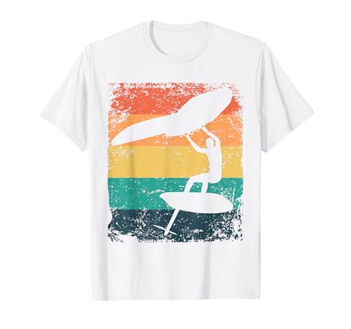 Wing Foil Wingsurfing Retro-Foil Wing für Herren T-Shirt von Wing Foiling Equipment for Wing Surfing