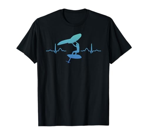 Wing Surfer Wingsurfing Retro-Foil Wing für Herren T-Shirt von Wing Foiling Equipment for Wing Surfing