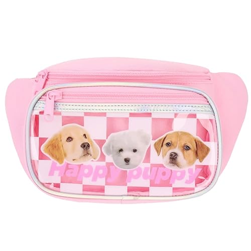 Gürteltasche für Kinder, Mädchen, Jungen, Happy Puppy von Winghouse