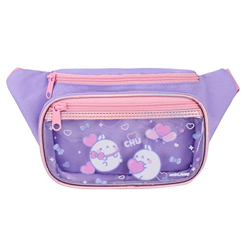 Winghouse Molang Lovechu Hüfttasche für Kinder, Mädchen, Jungen - Violett Winghouse Molang Lovechu Hüfttasche für Kinder, Mädchen, Jungen - Violett von Winghouse