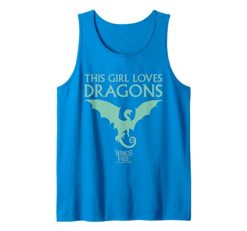 Wings of Fire Girl Loves Dragons Tank Top Wings of Fire Girl Loves Dragons Tank Top von Wings of Fire