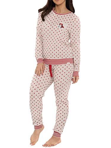 Wingwalker Damen Disney Minnie Mouse Pyjamas Damen Waffel-PJs Blau Large von Wingwalker