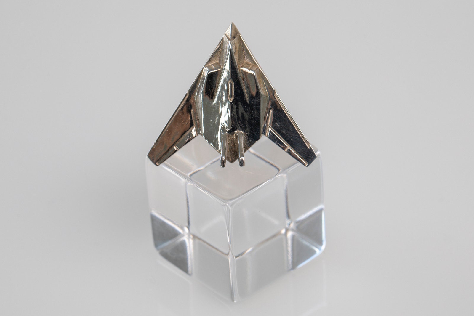 Sterling Silber Stealth-Bomber-Ring Sterling Silber Stealth-Bomber-Ring von WinifredJewelry