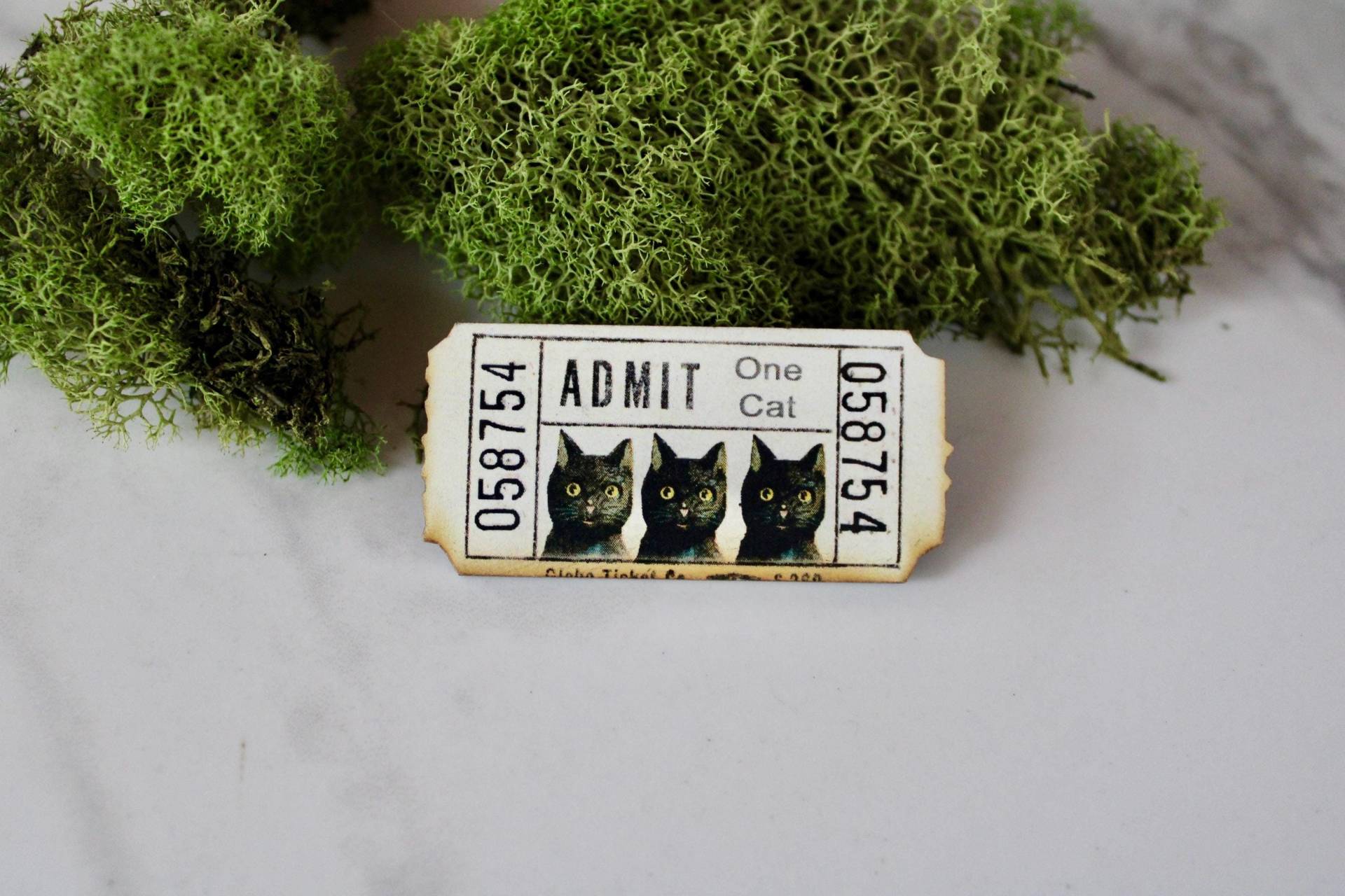 Schwarze Katze, Pin Unter 10, Schmuck An Pin, Anstecker, Brosche Katze von WinifredandBramble