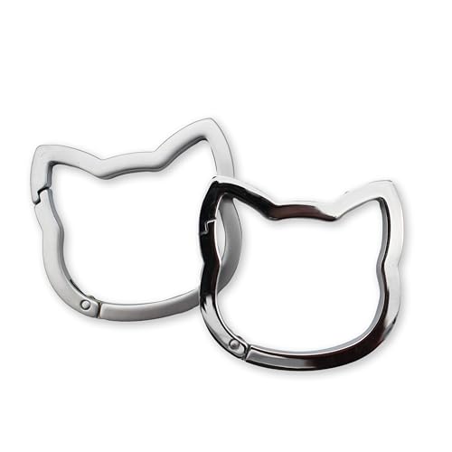 Winkee - Katzen Karabiner Set silber von Winkee