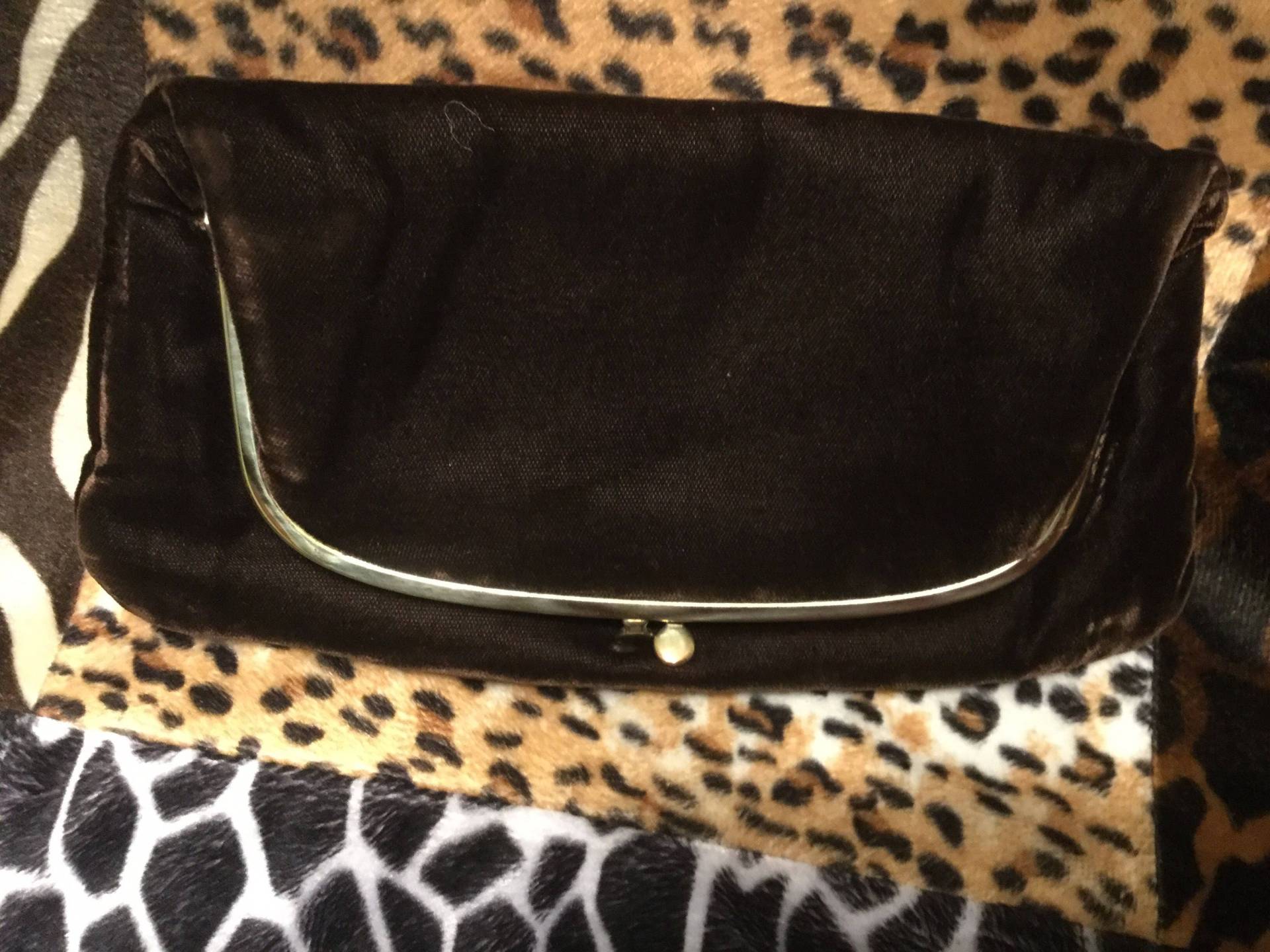 Jahrgang Ingber Schokolade Braun Samt Clutch Abendtasche Jahrgang Ingber Schokolade Braun Samt Clutch Abendtasche von WinkiesTreasures