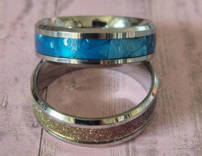 Titanstahl, Ring, Fantasy Ring von WinklersWerkstatt