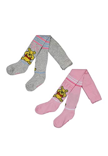 Winnie Puuh Baby Mädchen Strumpfhosen Set 2 TLG, Größe:68/74 von Winnie Puuh