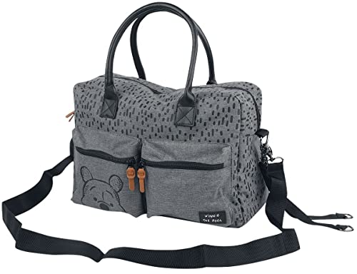Winnie The Pooh Better Care Unisex Wickeltasche grau/schwarz 100% Polyester Disney, Fan-Merch, Filme Winnie The Pooh Better Care Unisex Wickeltasche grau/schwarz 100% Polyester Disney, Fan-Merch, Filme von Winnie the Pooh