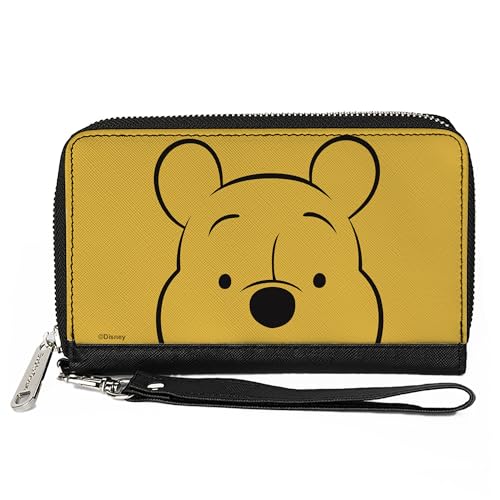 Winnie the Pooh Damen Geldbörse Zip Around, Winnie The Pooh, 7.5"x4.5", Casual von Winnie the Pooh