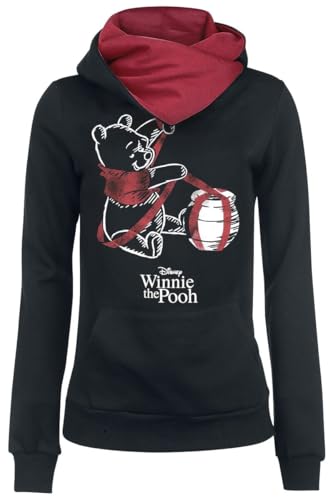 Winnie the Pooh The Gift Frauen Kapuzenpullover schwarz/rot XS von Winnie the Pooh