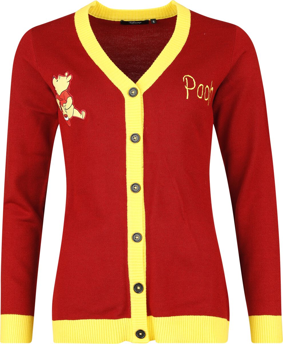 Winnie The Pooh - Disney Cardigan - Pooh - S bis XXL - für Damen - Größe M - multicolor  - Lizenzierter Fanartikel von Winnie the pooh