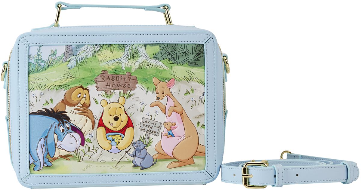 Winnie The Pooh - Disney Handtasche - Loungefly - Winnie And Friends - für Damen - multicolor  - Lizenzierter Fanartikel von Winnie the pooh