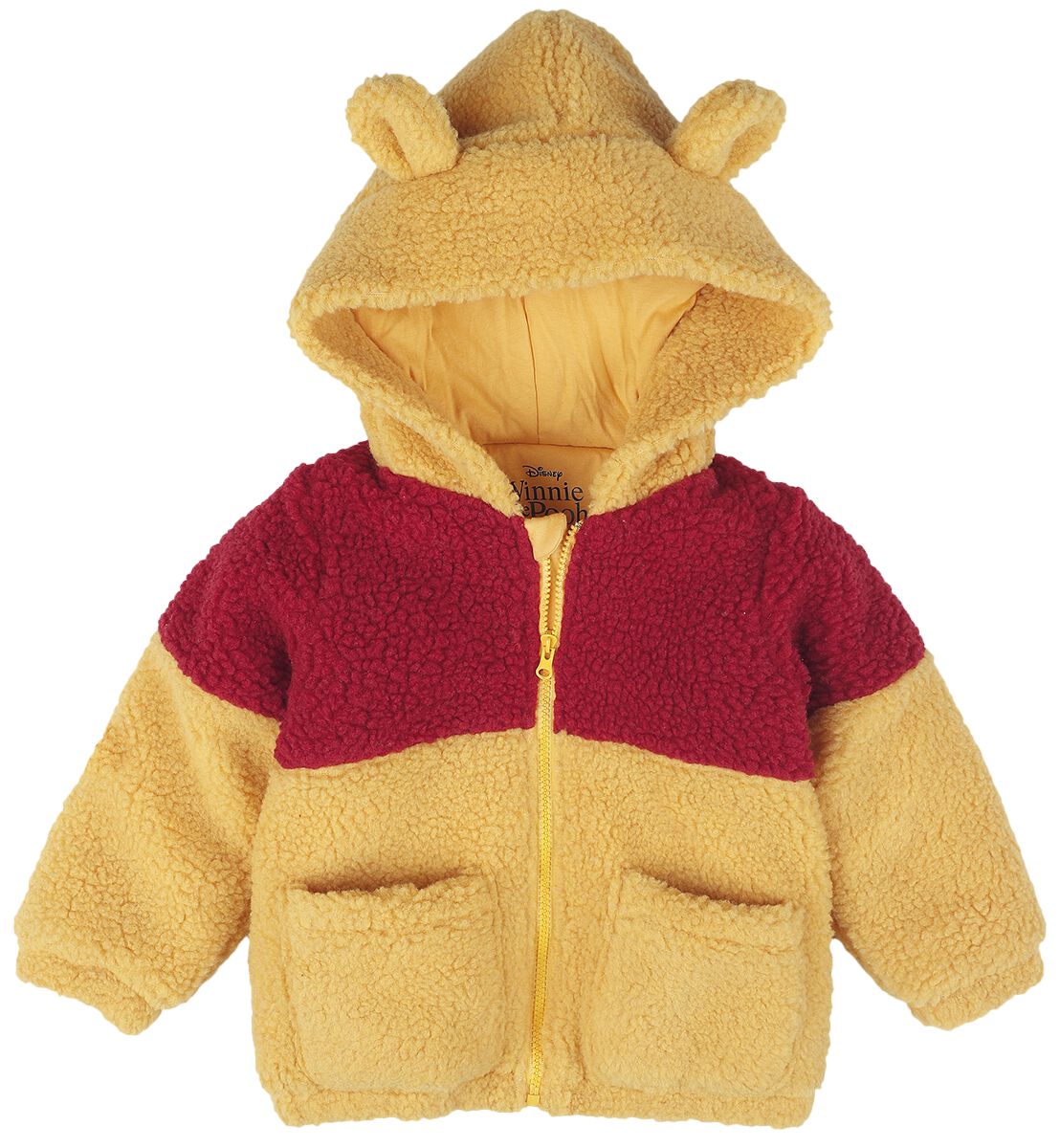Winnie The Pooh - Disney Kinder-Kapuzenjacke für Kinder - Winnie - für Mädchen & Jungen - multicolor  - EMP exklusives Merchandise! von Winnie the pooh