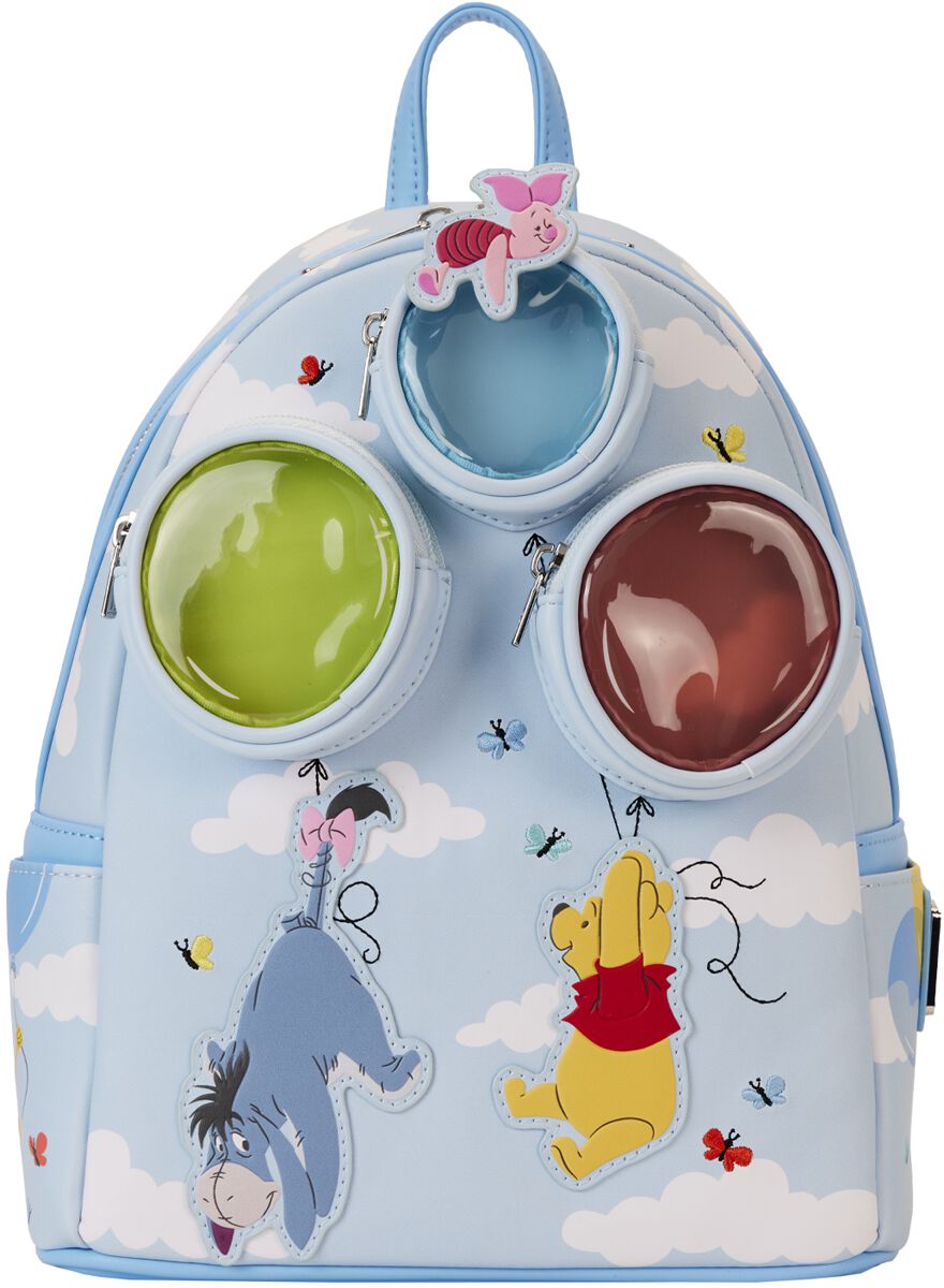 Winnie The Pooh - Disney Mini-Rucksack - Loungefly - Balloon Friends - für Damen - multicolor  - Lizenzierter Fanartikel von Winnie the pooh
