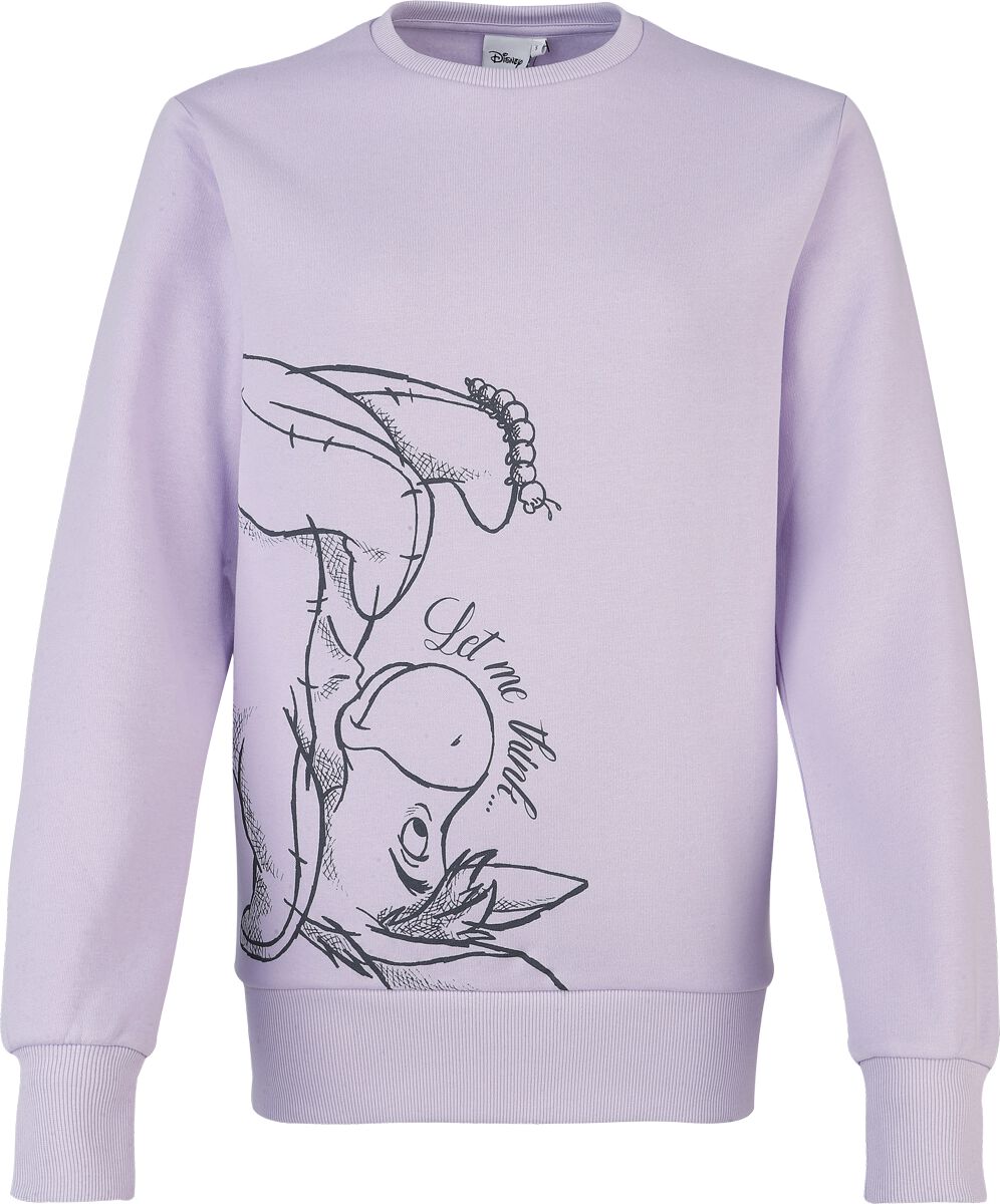 Winnie The Pooh - Disney Sweatshirt - Eeyore - Let Me Think - S bis 3XL - für Damen - Größe M - lila  - EMP exklusives Merchandise! von Winnie the pooh