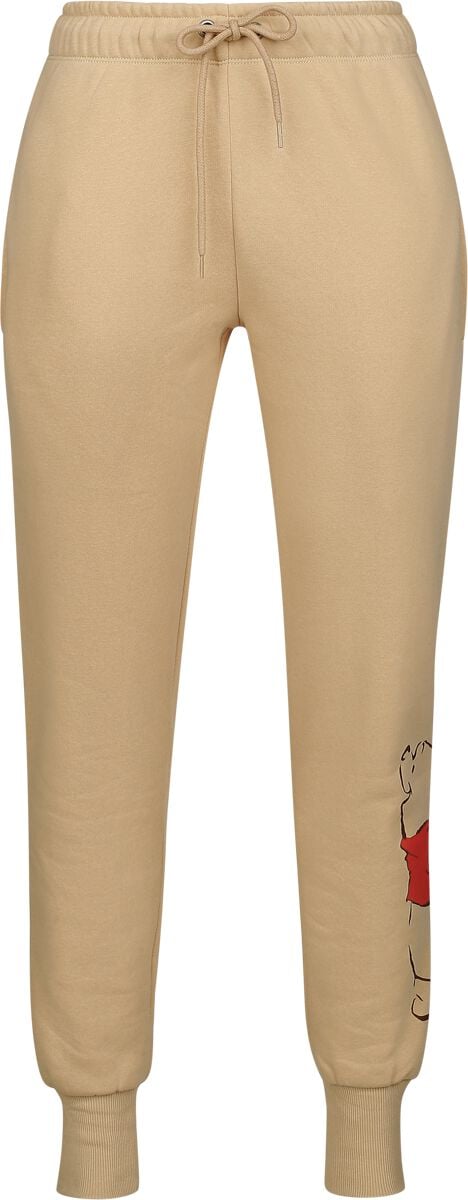 Winnie The Pooh - Disney Trainingshose - Happy - S bis 3XL - für Damen - Größe L - beige  - EMP exklusives Merchandise! Winnie The Pooh - Disney Trainingshose - Happy - S bis 3XL - für Damen - Größe L - beige  - EMP exklusives Merchandise! von Winnie the pooh