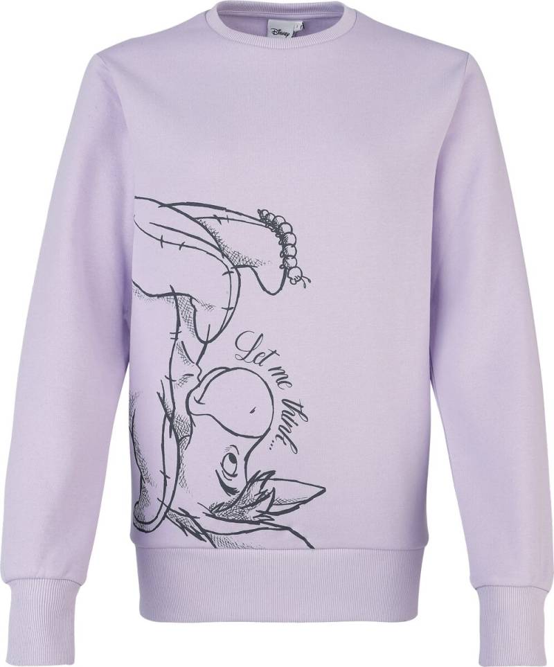 Winnie The Pooh Eeyore - Let Me Think Sweatshirt lila in XL von Winnie the pooh