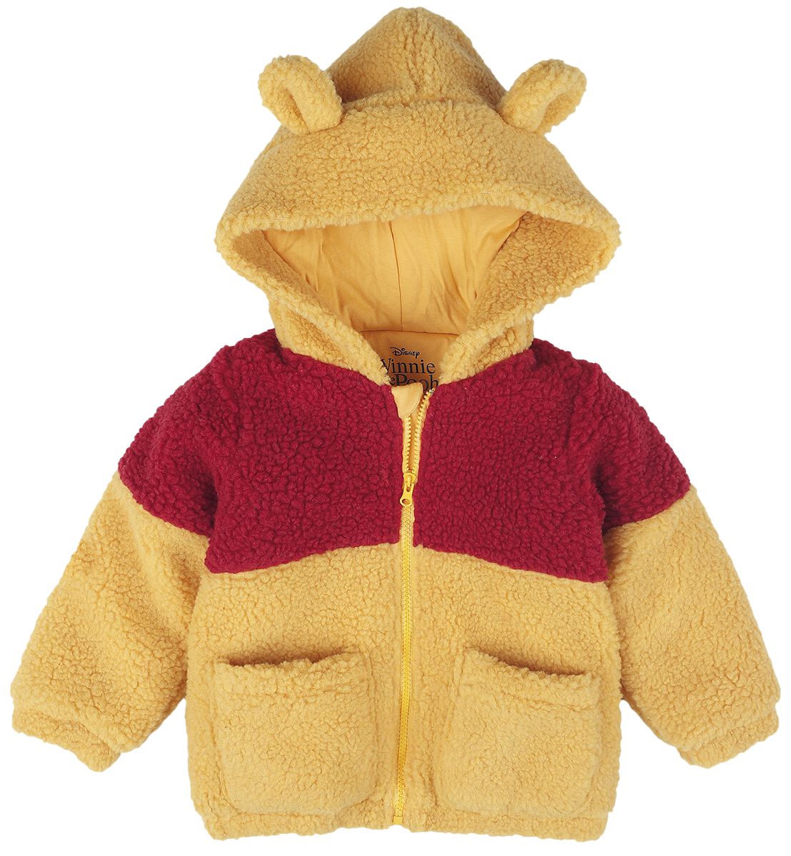 Winnie The Pooh Winnie Kinder-Kapuzenjacke multicolor in 110/116 von Winnie the pooh