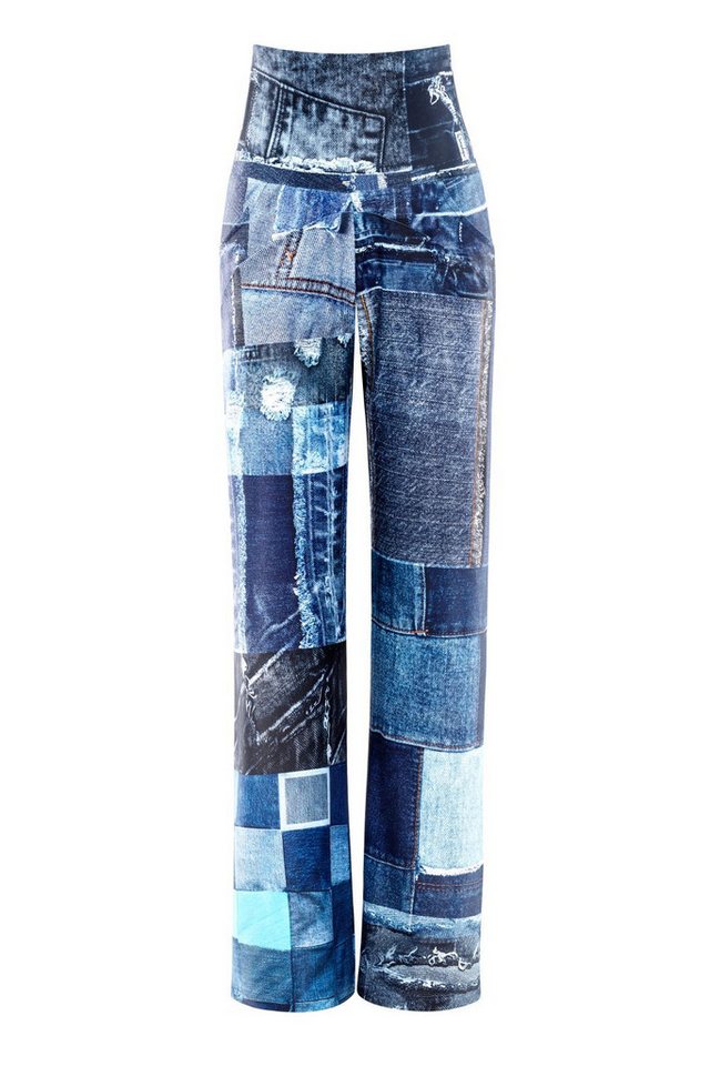 Winshape Culotte Functional Comfort Culottes CUL101C mit Patchwork-Print von Winshape
