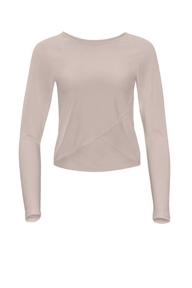 Winshape Langarmshirt Cropped Functional Light and Soft Overlap-Applikation von Winshape