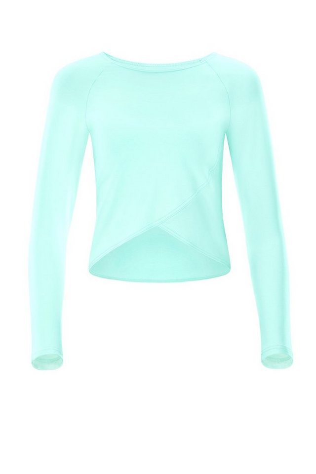 Winshape Langarmshirt Cropped Functional Light and Soft Overlap-Applikation von Winshape