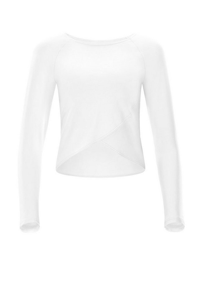 Winshape Langarmshirt Cropped Functional Light and Soft Overlap-Applikation von Winshape